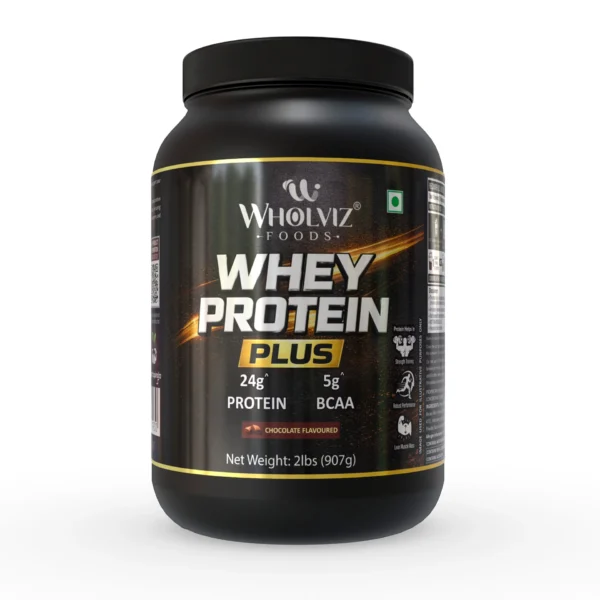 Wholviz Foods Chocolate Whey Protein Powder