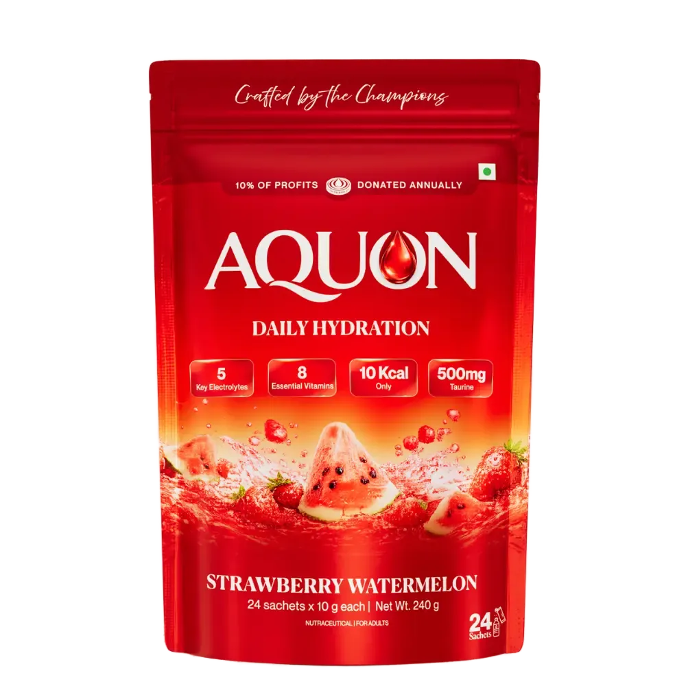 Strawberry watermelon flavored electrolyte drink mix