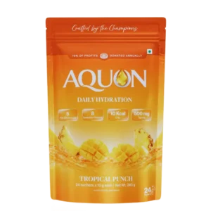 Tropical punch electrolyte powder sachets