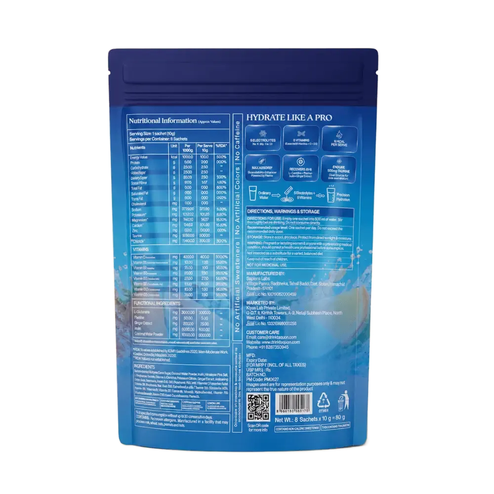 Aquon electrolyte drink mix variety pack