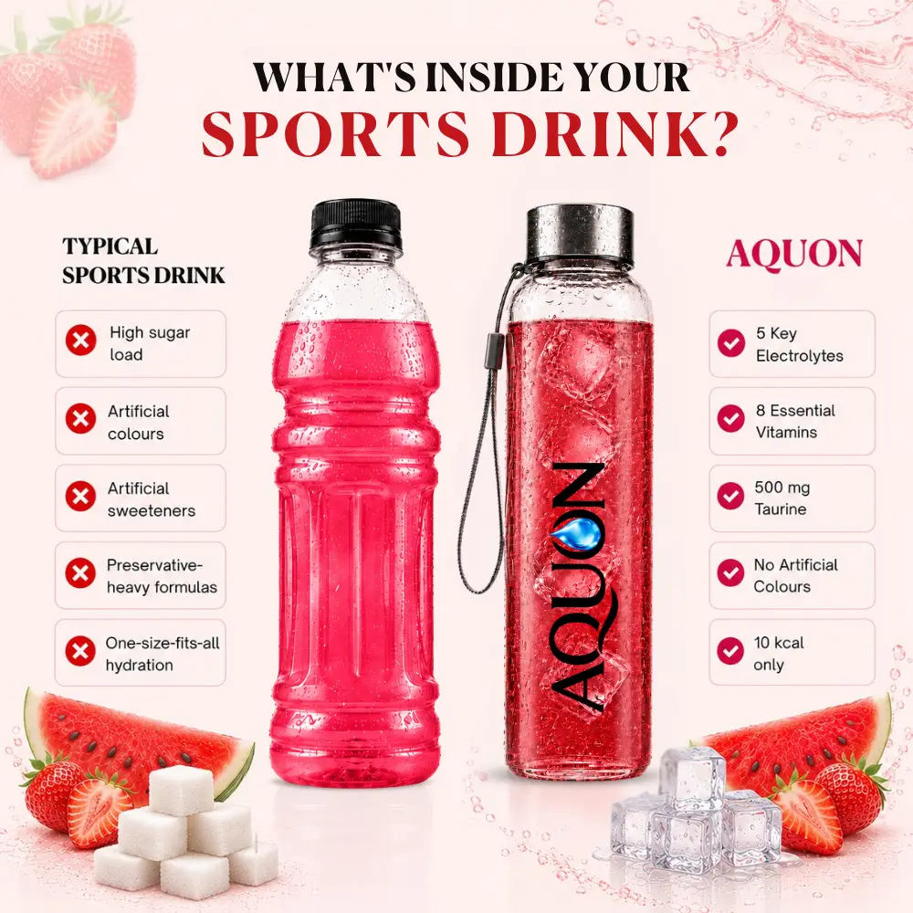 Strawberry watermelon flavored electrolyte drink mix