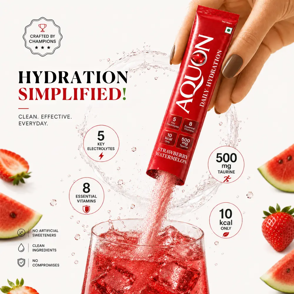 Strawberry watermelon flavored electrolyte drink mix