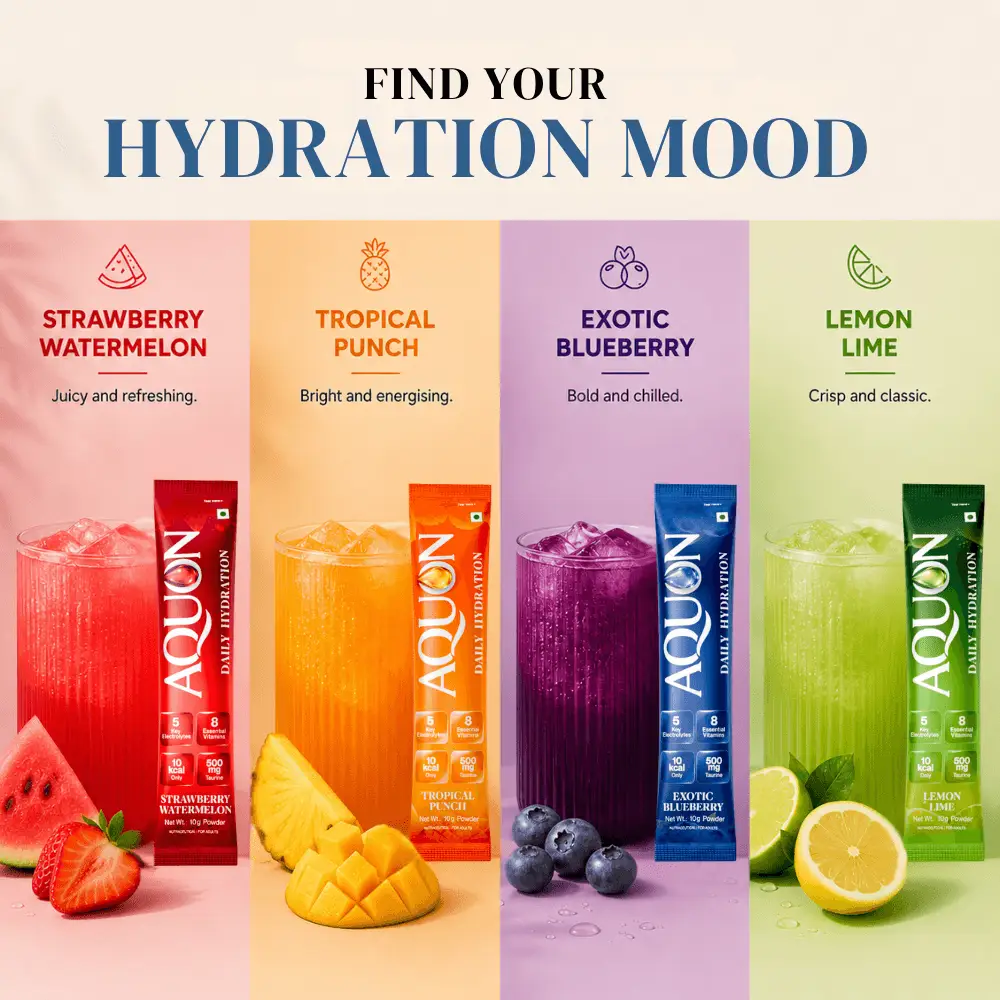 Aquon electrolyte drink mix variety pack