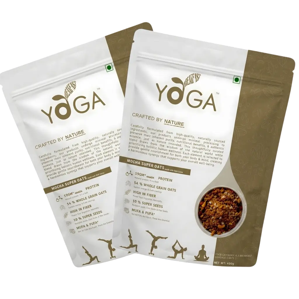Plant-based protein oats breakfast cereal