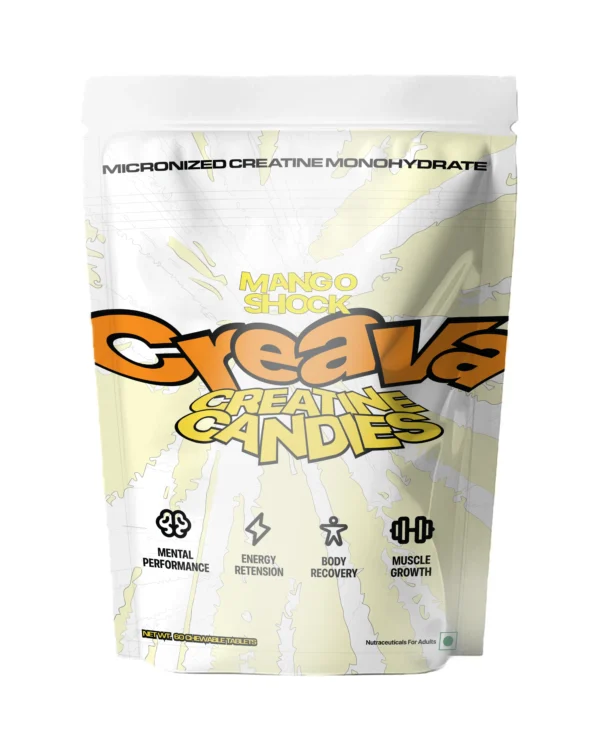 Micronized creatine monohydrate chewable tablets