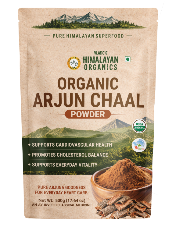 Vlado’s Himalayan Organics Organic Arjun Chaal Powder 500g