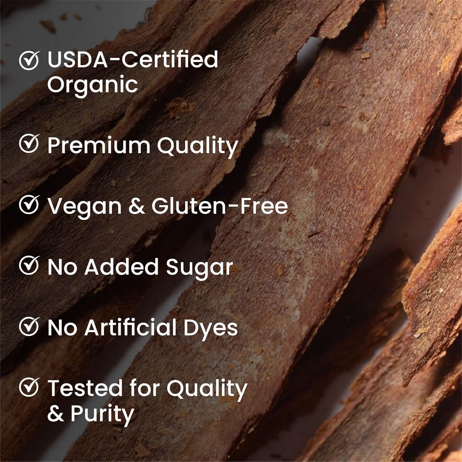 Vlado's Himalayan Organics Arjun Chaal Powder Organic Certification Badge