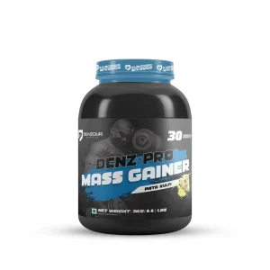 Denzour Nutrition Denz-Pro Mass Gainer Pista Kulfi 3kg Powder
