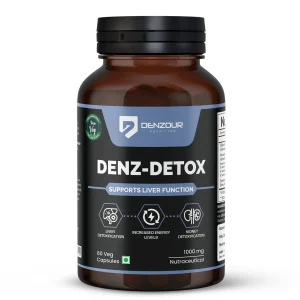 Denzour Nutrition Denz-Detox Liver Support 1000mg Capsules 60 Count
