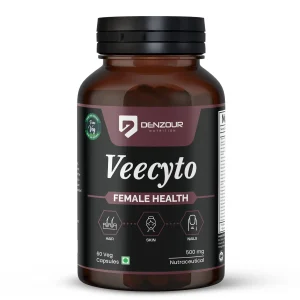 Denzour Nutrition Veecyto Women’s Hair Skin Nail Support 60 Capsules