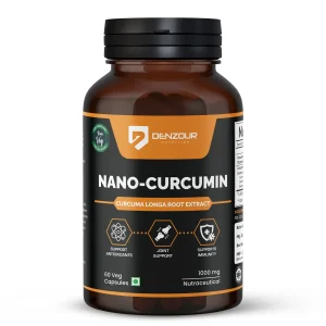 Denzour Nutrition Nano-Curcumin 1000mg Capsules with Curcuma Longa Root Extract