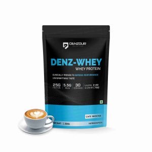 Denzour Nutrition Denz-Whey Protein Powder Café Mocha 1.08kg Canister