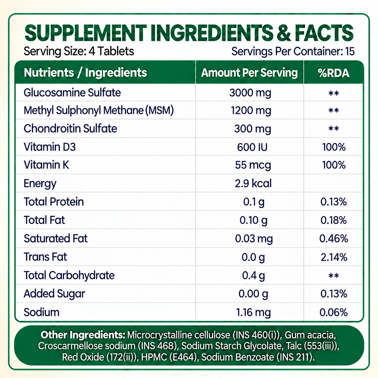 Vlado’s Himalayan Organics Joint Support Tablets with Boswellia Serrata, Giloy, Ashwagandha, and 10 Ayurvedic Herbs
