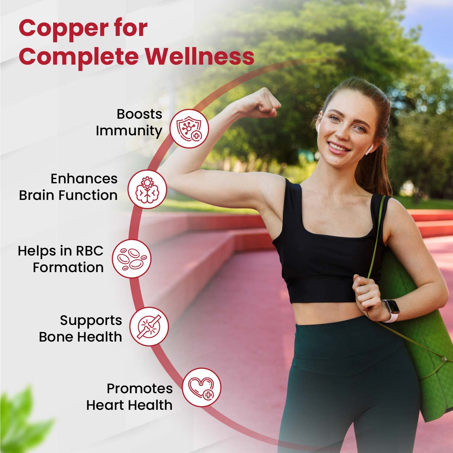 Vlado’s Himalayan Organics Plant Based Copper 1700mcg Supplement with Green Tea Extract | Support Connective Tissues | Good For Bone Health - 120 Veg Capsules - Image 4