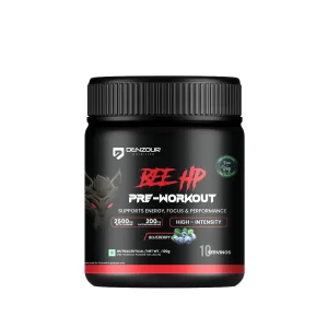 Denzour Nutrition Bee-HP Pre-Workout Powder Blueberry 100g Canister