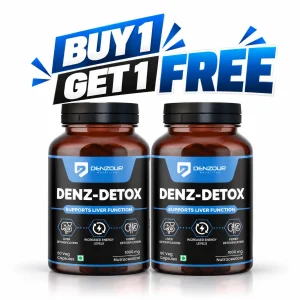 Denzour Nutrition Denz-Detox Liver Support 1000mg Capsules 60 Count