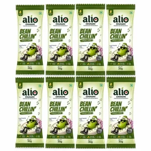 ALIO High Protein Roasted Edamame Cream & Onion 30g Pack of 8