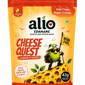 ALIO High Protein Roasted Edamame Cheese & Herbs 100g Pack