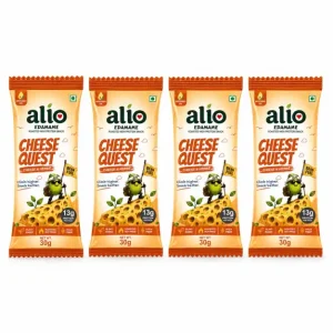 ALIO High Protein Roasted Edamame Cheese & Herbs Flavor 30g Snack Pack