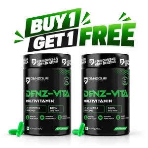 Denzour Nutrition Denz-Vita Multivitamin 25 Vitamins & Minerals 60 Tablets Pack