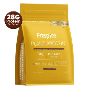 Fitspire Plant - Based Protein Powder Rich Chocolate 500g Canister